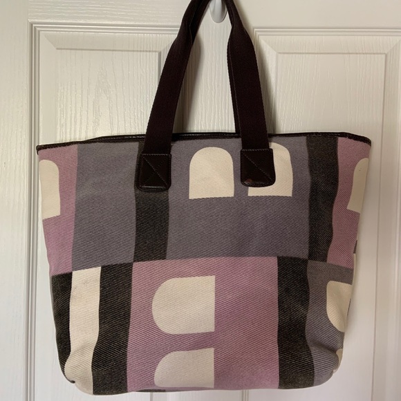 bally tote bag canvas
